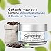 Caffeine Infused Coffee Eye Lift Cream – Reduces Puffiness, Brightens Dark Circles, Firms Under Eye Bags – Anti Aging, Wrinkle Fighting Skin Treatmentthumb 1