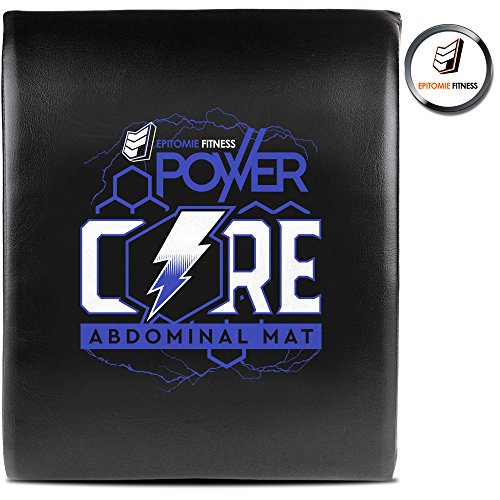 Power Core Ab Exercise Mat - Abdominal Trainer Mats For CrossFit, Sit Up Routines And Six Pack Workouts (Blue) - Thumbnail 7