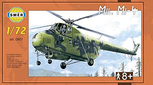 Mil Mi 4 helicopter (1/72 model kit, Smer 0907)