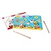 Magnetic Fishing Game Best Birthday Christmas Gifts for 1 2 3 4 Year Old Boy Girl with 2 Fishing Rods 14pcs Fish Magnet Game Fishing Puzzles for kids Toddlers Toys Fishing Toys Educational Toy