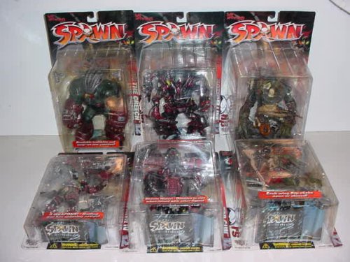 Spawn Series 12 set of 6 Action Figures by McFarlane Toys = EXTREMELY RARE!