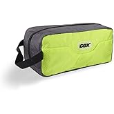 GOX Premium Toiletry Bag, Dopp Kit Case For Travel, Multifunction Organizer Pouch (Green/Grey)