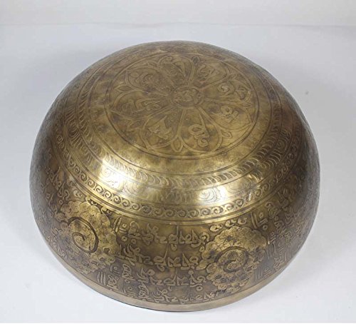 10.5 Inch Double Carving Handmade Tibetan Singing Bowl