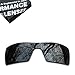 ToughAsNails Replacement Lenses for Oakley Oil Rig Sunglasses - HyperVision Plus Black Chrome - Polarized