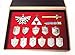 Legend of Zelda Shield Sword Blade Weapon Necklace 14 Pcs One Set