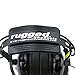 Rugged Air RA454 Black General Aviation Stereo Pilot Headset