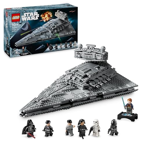 LEGO Star Wars 75394 Imperialer Sternzerstörer – Raumschiff-Spielzeug mit detailliertem Innenraum und 7 Minifiguren – Geburtstagsgeschenk für Jungs ab