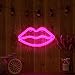 LED Neon Signs Lip Shaped Art Decorative Lights for Home Party Bar Pub Hotel Beach Recreational, Valentine’s Day, Christmas (Lip-Pink)