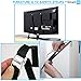 TV & Furniture Anti Tip Baby Safety Straps, Child Proofing Wall Anchor for Flat Screen TV, Dresser, Cabinet & Bookcase, Adjustable Earthquake Strap Anchors Kit, ALL METAL PARTS Hardware, 2 Pack Set