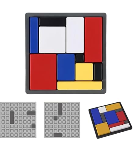 Juego De Lógica Con 88 Desafíos – 4 Niveles De Dificultad – Rompecabezas De Entrenamiento Mental – Ideal Para Niños Y Adultos – Portátil – Material ABS