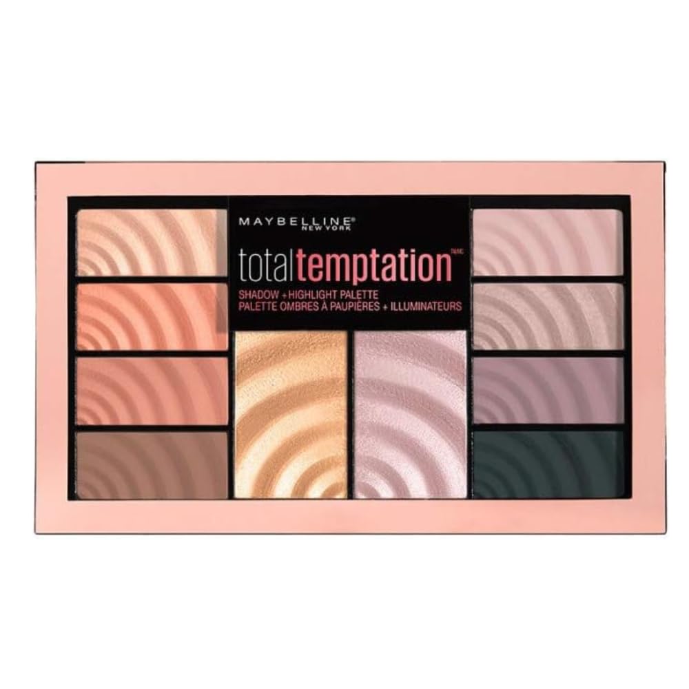 Maybelline Total Temptation Eye Shadow Palette, 12 g