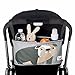 3 Sprouts Stroller Organizer, Bulldog, Gray