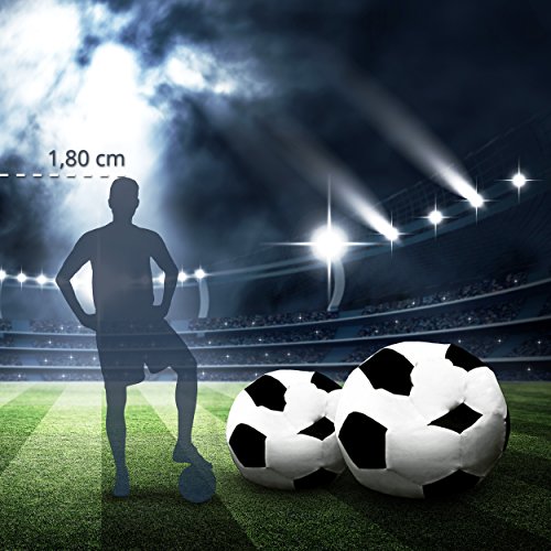 Lumaland-Poltrona-Sacco-Puff-Pouf-Palla-Pallone-da-Calcio-90-cm