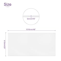 DMiotech 24 x 48 x 3/16 Inch Plastic UHMW