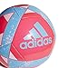 adidas Starlancer V Soccer Ball, Bright Pink, Size 5