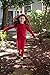Leveret Long Sleeve Solid T-Shirt 100% Cotton (8 Years, Red)