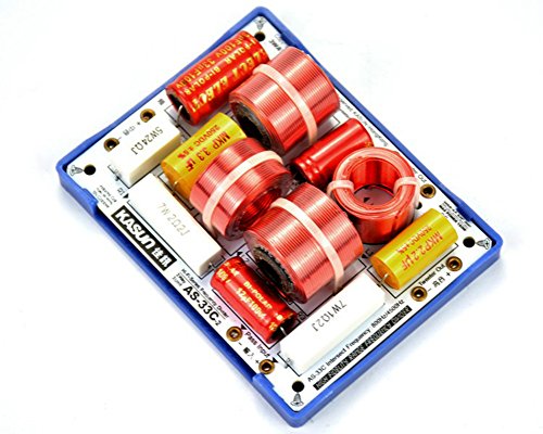AOSHIKE 2pcs 3 Way Frequency Divider Crossover KASUN AS-33C 3Way 3 Unit HiFi Speaker Frequency Dividers Crossover Filters