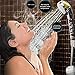 Vitamin C Filter Shower Head- Filtered Shower Head - Hard Water Softener - Chlorine & Flouride Filter - Universal Shower System - Helps Dry Skin & Hair Loss