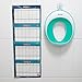 Potty Training Chart for Toddlers - Space Design - Sticker Chart - 4Week Reward Chart, 234 Cool Stickers, Certificate, Instruction Booklet & Motivational Cards - Bonus Celebratory Crown