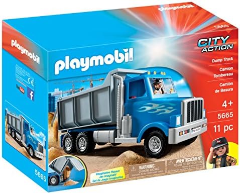PLAYMOBIL 5665 Dump Truck Playset 