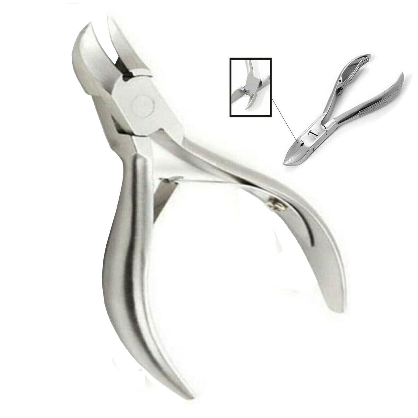 Cuticle Clippers - Stainless Steel Professional Cuticle Cutter Cuticle Trimmers - Full Jaw Manicure Hangnail Clipper