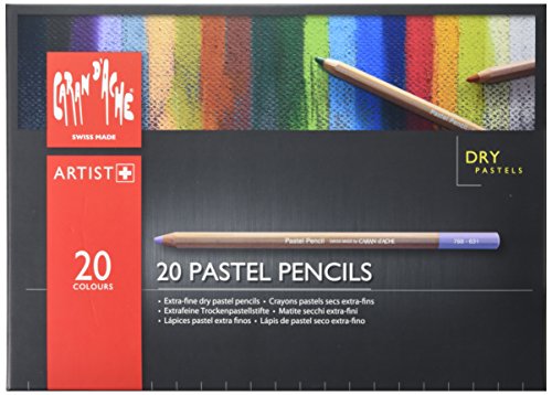 Caran D ache Set of 20 Pastel Pencils (788.320)