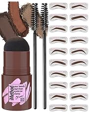 iMethod Eyebrow Stamp and Eyebrow Stencil Kit - 1 Step Eyebrow Stamp and Shaping Kit for Perfect Brow, 24 Eyebrow Stamp Stencils Kit, Long-lasting, Waterproof