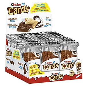 Kinder Cards 30 x 2 stuks