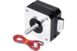POJECITY Nema17 Stepper Motor Bipolar 42 Motor 4-Lead Wire with 1m Cable (23mm, 1Pack)