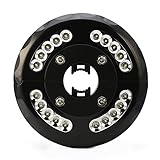 Patio Umbrella Light – eLander™ Wireless 24 LED Lights At 12,000 lux Battery Operated, Umbrella Pole Light, for Patio Umbrellas, Outdoor Use, or Camping Tents [Upgraded Version]