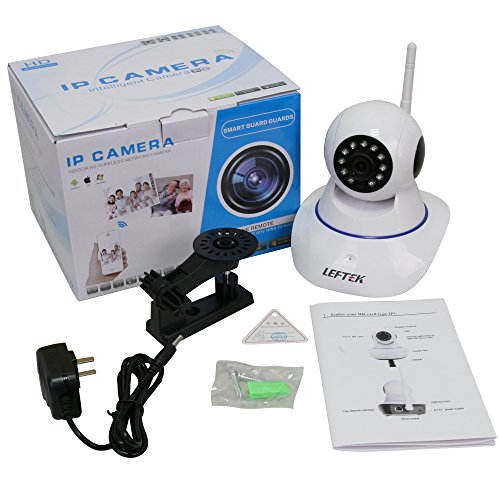 LEFTEK Security Camera Smart Home Guard 720P WiFi Home Security CCTV