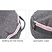 Petsfit Portable Travel Cat Litter Pan and Easy to Use on Trips for 1 Cat Under 10 Pounds