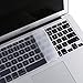 MOSISO Keyboard Cover Silicone Skin Compatible MacBook Pro 13 Inch, 15 Inch (with or Without Retina Display, 2015 or Older Version) MacBook Air 13 Inch, Clear