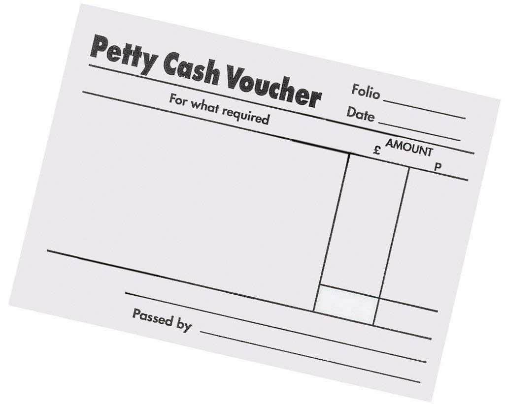 2 x Office Petty Cash Pad 160 Pages 88x138mm [Pack 5]