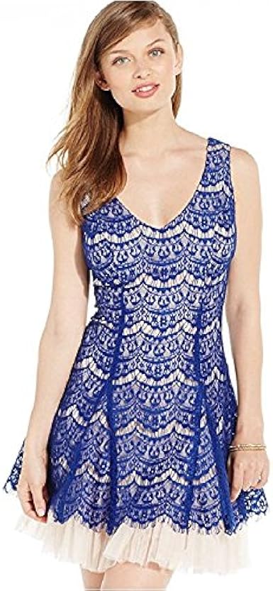 b darlin fit and flare dress