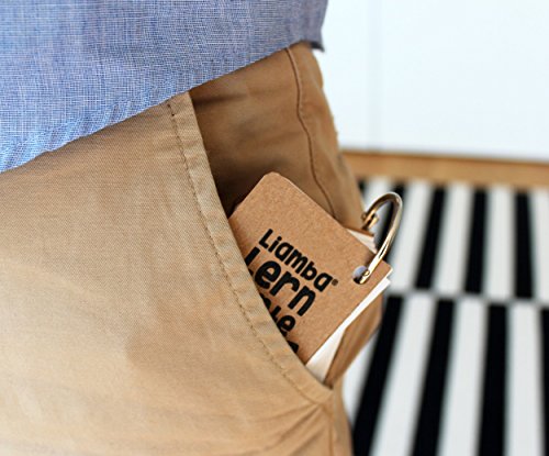 Liamba Karteikarten A8 Pocket Set 2 x 100 Lernkarten in kompakter Karteikartenbox mit Metallringen aus FSC Recyclingpapier farbigen Karten für Schule Studium und unterwegs – Bild 6