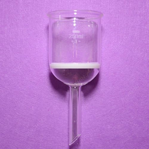 NANSHIN Glassware,Buchner Funnel,200ML,Porosity 3#,G3.3 borosilicate glass,Glass Funnel,Lab glassware