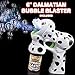 ArtCreativity Duck & Dalmatian Bubble Blaster Set, Includes a Dalmatian Bubble Gun with Lights & Sound, A Light-Up Duck Bubble Gun & 4 Bottles of Solution, Great Gift for Kids (Batteries Included)