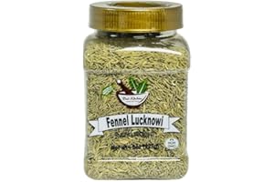 DESI KITCHEN AUTHENTIC INDIAN PRODUCTS Desi Kitchen Fennel Lucknowi (Saunf Lucknowi) 8oz (227g) | Premium Quality | NON-GMO | Product of India