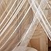 Bluelans® 4 Corner Post Bed Canopy Mosquito Net, Netting Bedding, Twin/Full/Queen/King, White