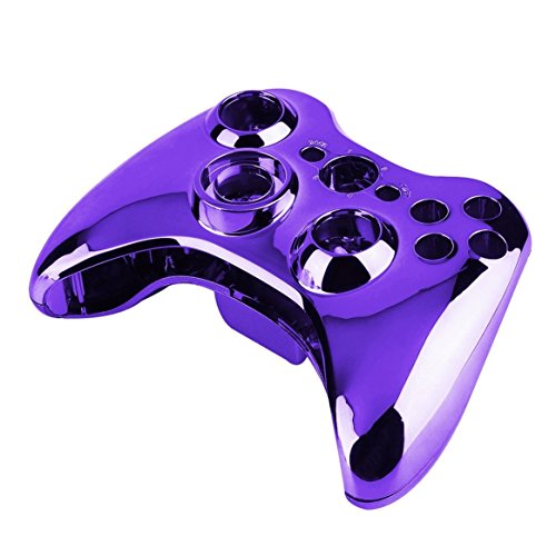 Dalkeyie Wireless Controller Shell Case Bumper Thumbsticks Buttons Game for Xbox 360