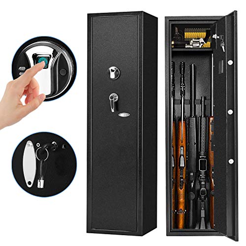 Pataku Biometric Rifle Gun Safe, Gun Safes for Rifles and Shotguns