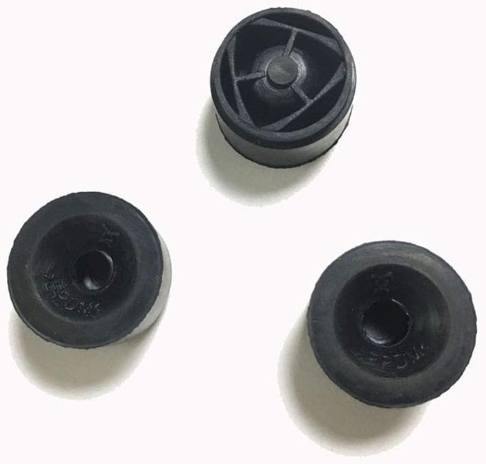 Engine Valve Cover Set Fit For Focus Mk2, Protective Engine Under Guard Plate Rubber Gasket Cover, 3pc/lot (Black Gaskets Set)
