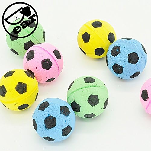 EVA Ball 20pcs per lot Soft Foam Soccer design Play Balls For Cat