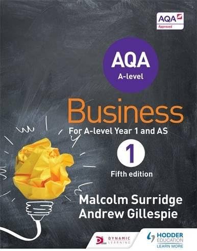 AQA Business for A Level 1 (Surridge & Gillespie)