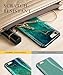 GVIEWIN Marble for iPhone SE 2020 Case/for iPhone 8 Case/for iPhone 7 Case, Ultra Slim Thin Glossy Soft TPU Rubber Gel Silicone Phone Case Cover (4.7 inch) (Green/Gold)
