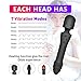 G spot Dildo Vibrator for Women Clitoral Vibrating for Intense Orgasm, Adult Sex Toys for Solo Couple Massage Flirting,7 Modes 107.6°F Heated for Realistic Vaginal Clitoris Anal Stimulation (Black)