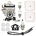 Hayskill WYK-186 Carburetor with Tune Up Kit for WYJ-138 Echo SHC-260 SHC-261 HCA-260 HCA-261 PB-260L PE-260 PE-261 SRM-260 SRM-261 PPT-260 PPT-261 Trimmer Brushcutter