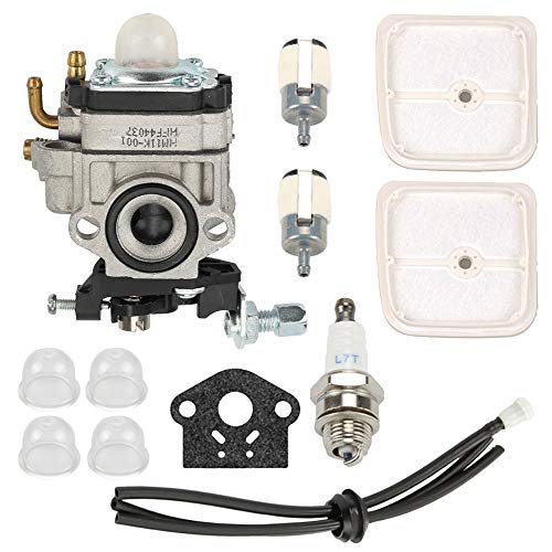 Hayskill WYK-186 Carburetor with Tune Up Kit for WYJ-138 Echo SHC-260 SHC-261 HCA-260 HCA-261 PB-260L PE-260 PE-261 SRM-260 SRM-261 PPT-260 PPT-261 Trimmer Brushcutter