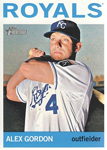 Alex Gordon 2013 Topps Heritage Kansas City Royals MLB Baseball Mint Card 217 Alex Gordon M (Mint)